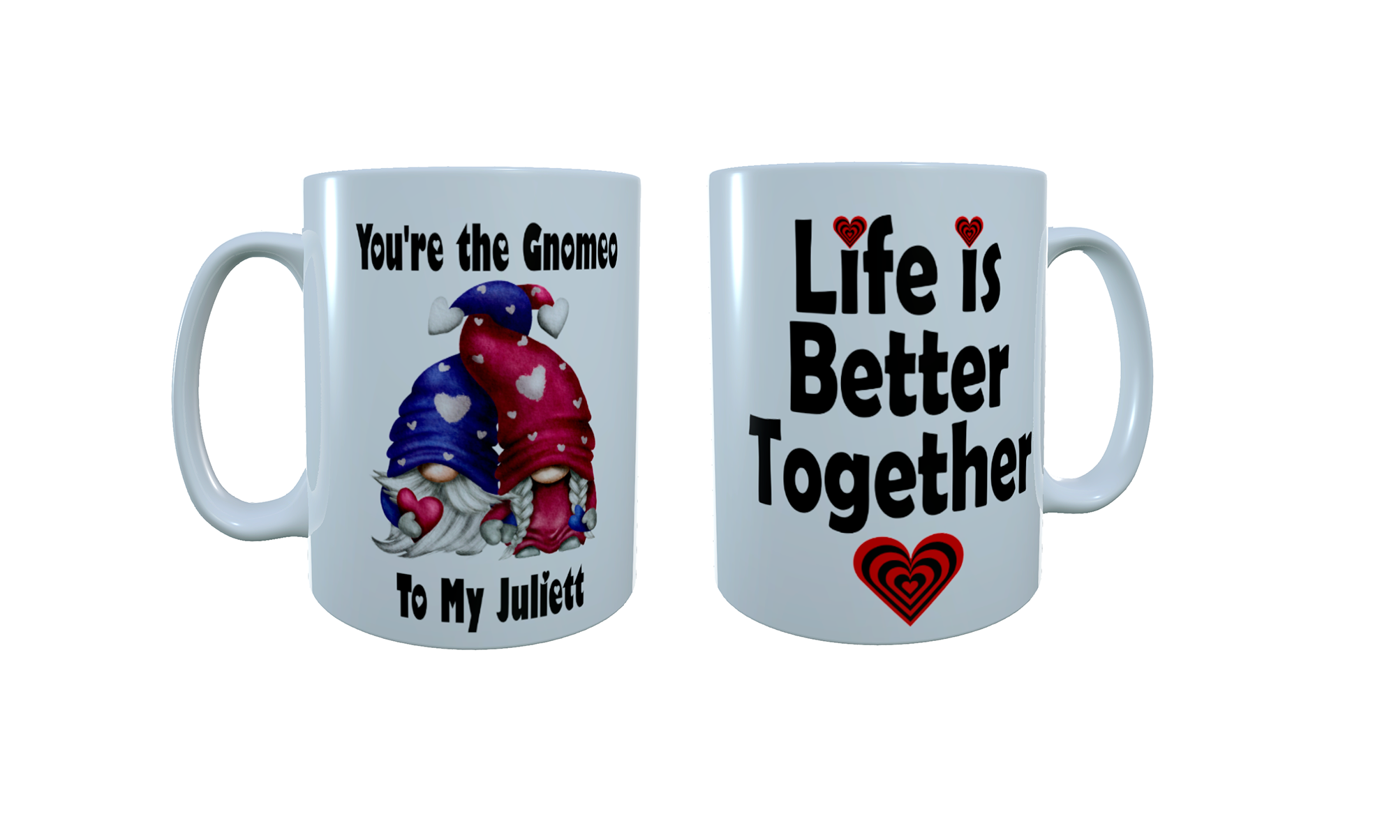 Gnomeo & Juliet Gnome Ceramic Mug, Coffee Mug, Tea Mug - Click Image to Close